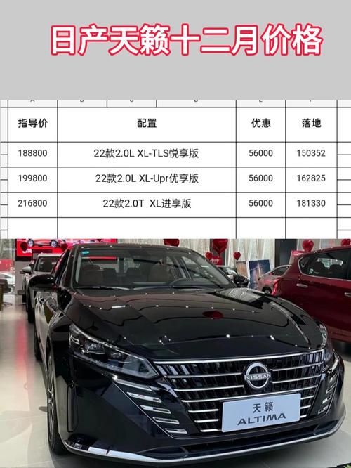 广州日产汽车价格(广州日产汽车价格表)